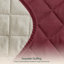 Housse de canapé pour canapé à 3 coussins, housse de canapé antidérapante pour chiens, housse de protection de meuble avec sangles élastiques en mousse pour chat (canapé XL, vin)-672788695-672788697