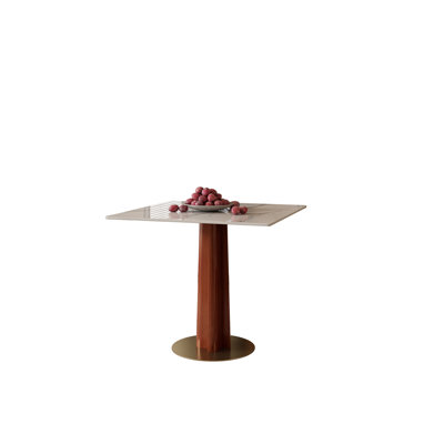 Ensemble de table de salle à manger 33 po Modern Luxury Square