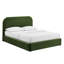 Structure de lit plateforme en velours Doron-1308861237-1308861243