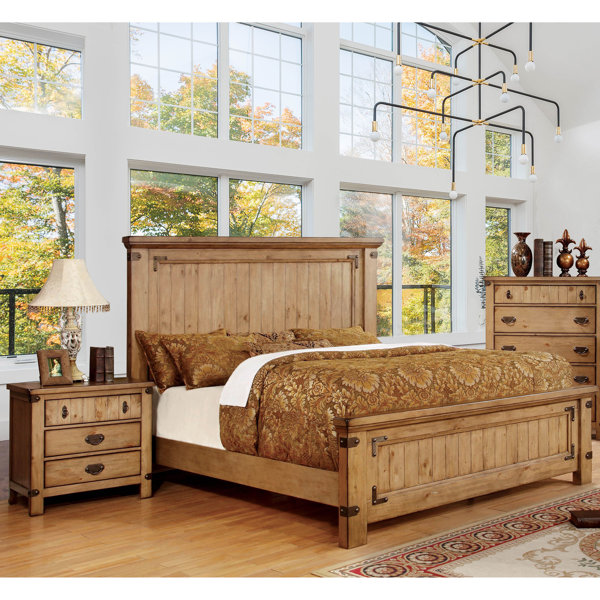 The Twillery Co.® Blythe Wood Queen 2-Piece Bedroom Set & Reviews | Wayfair