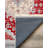 Marisol Burgundy Beige Gray Oriental Machine Printed Cotton Polyester Area Rug-894666802