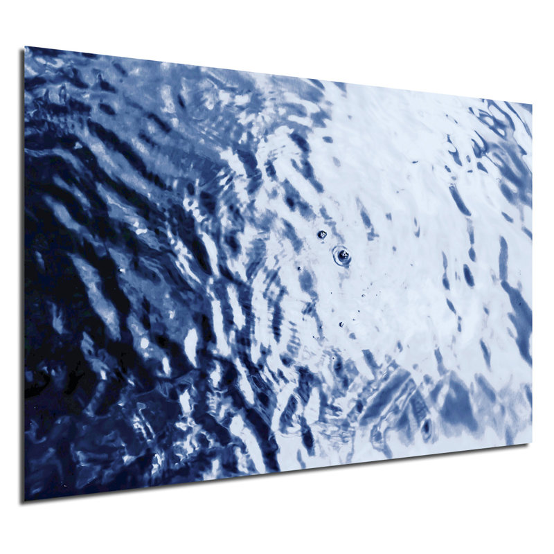 Blue Tranquility III - Photograph, 30" H x 40" W x 1" D