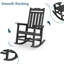 Chaise Adirondack berçante en plastique Anick-1357277757