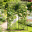 Otmar 182cm H x 2cm W Metal Fan Trellis