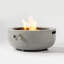 Small concrete round fire pit bowl