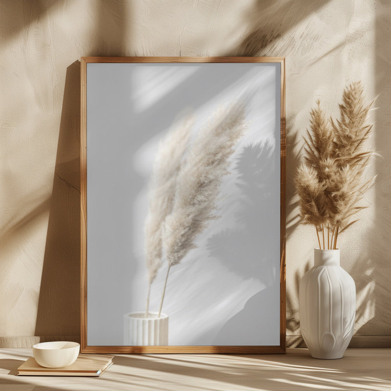 Pampas Grass 11, 60.96cm H x 91.44cm W