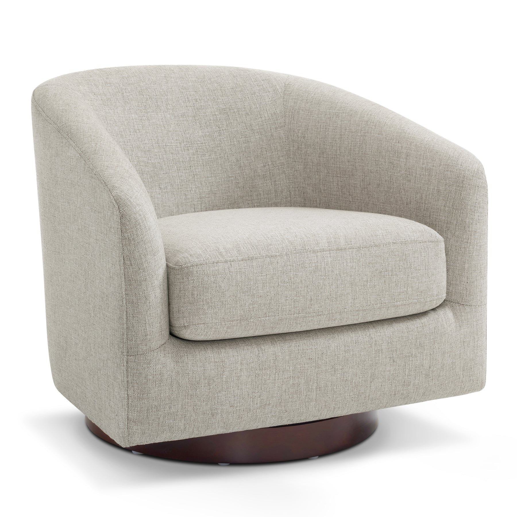 Latitude Run® Aavyan 31.1'' Wide Swivel Barrel Chair | Wayfair