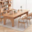 Brown Rectangular Solid Wood desk-39102880