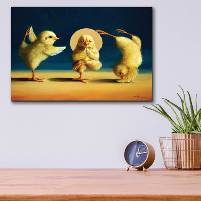 Yoga Chicks Three - impression sans cadre