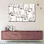 Illustration de visages de femmes sur toile-1669530120