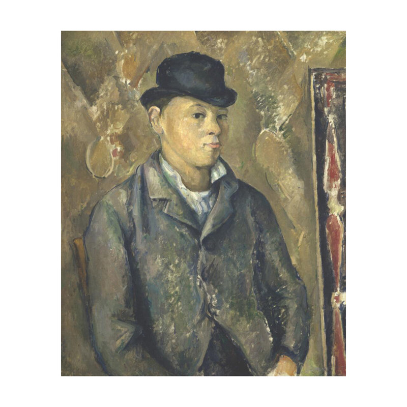 Le fils de l'artiste, Paul Paul Cézanne, estampe numérique, H 20 po x l 16 po