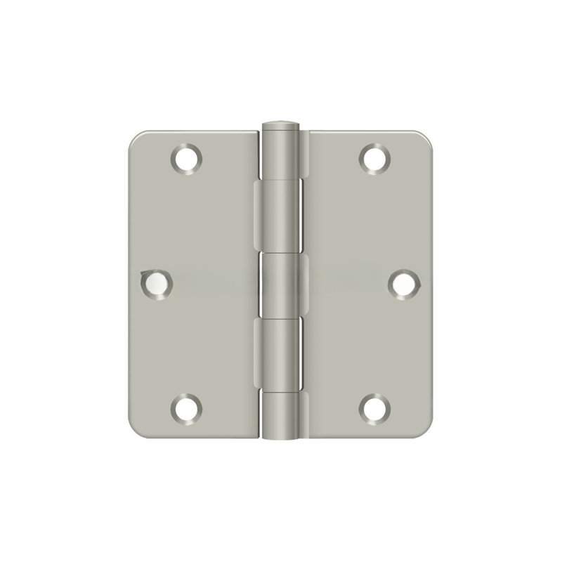 Steel Hinge, Brushed Nickel