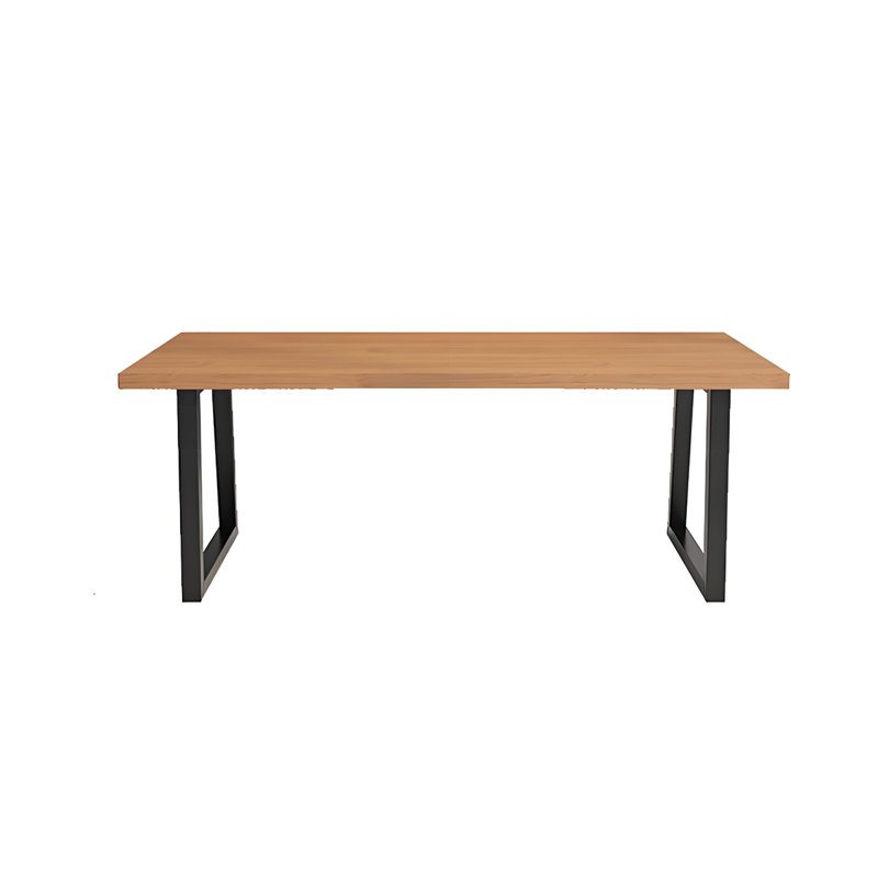 Bureau rectangulaire en pin 78,74 po, H 29,53 po x l 78,74 po x P 23,62 po
