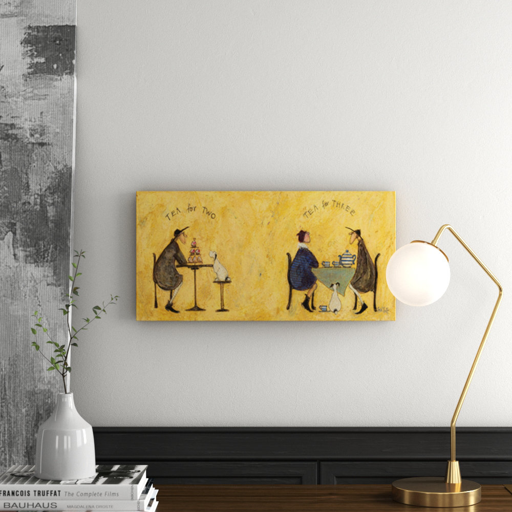Tea for Two Tea for Three by Sam Toft - Art Print on Paper