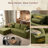 106" Upholstered Boneless Cloud Sectional Couch, L-shape Modern Modular Sofa With Ottoman For Living Room Bedroom-1124018003-1124017998
