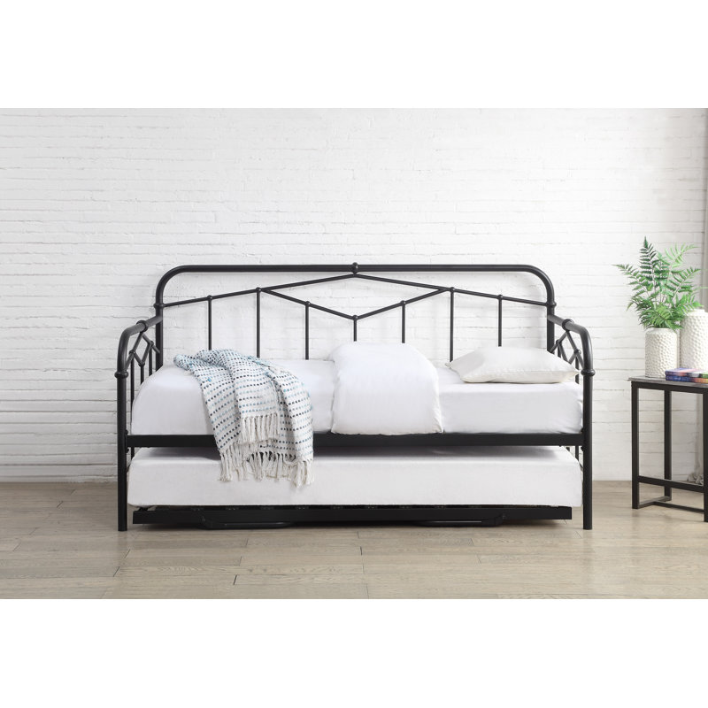 Khaleesi Daybed with Trundle, Black