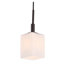 Luminaire suspendu carré 1 lumières Thiede-881431816-884797479