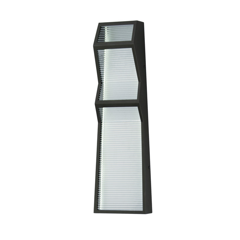 Dassiah Aluminum LED Wall Light, 20" H x 6" W x 3" D