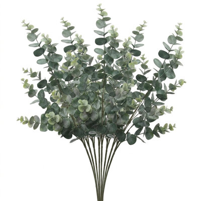34 po Eucalyptus 12 jets - verdure réaliste pour la décoration intérieure, les arrangements floraux et l'artisanat