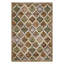 Tapis à motif floral en damier Boho-1107383685-1107383689