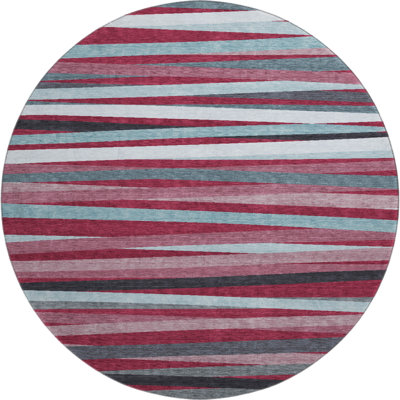 Premium Machine Washable Natoma AMF997 Stripes Rug