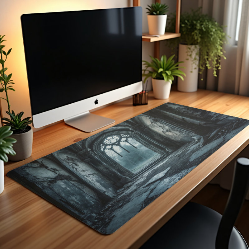Polyester Desk Pad, 23.6x13.8