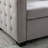 77 Inch Reversible Sectional Storage Sleeper Sofa Bed,L-Shape 2 Seat Sectional Chaise With Storage,Skin-Feeling Velvet Fabric,Light Grey Color For Living Room Furniture-1945707142