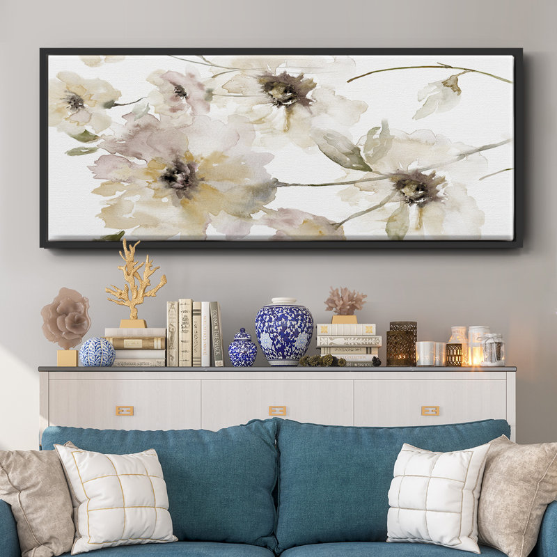 Translucent- Framed Canvas, 20" H x 50" W