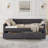 Upholstered Daybed, Twin Size Daybed With Drawers Tufted Sofa Bed, With Button On Back And Copper Nail On Waved Shape Arms-1617869347-1617869374