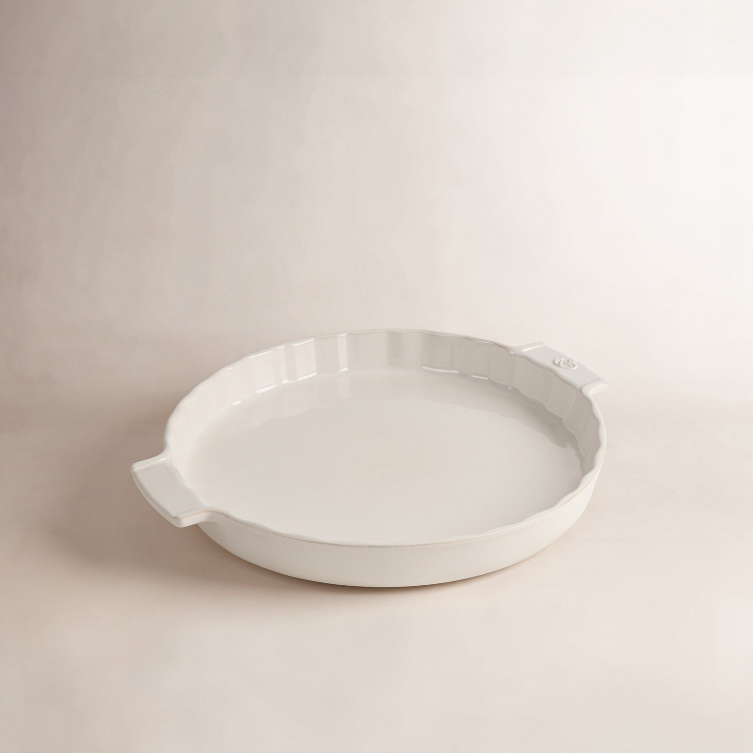 Peugeot Appolia Tart Dish, Ecru