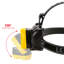 Lampe frontale réglable à DEL, lampe frontale ultra-légère et casque mains libres