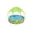 Plastic Round Frame Set Pool 20'' H x 96'' W x 96'' L