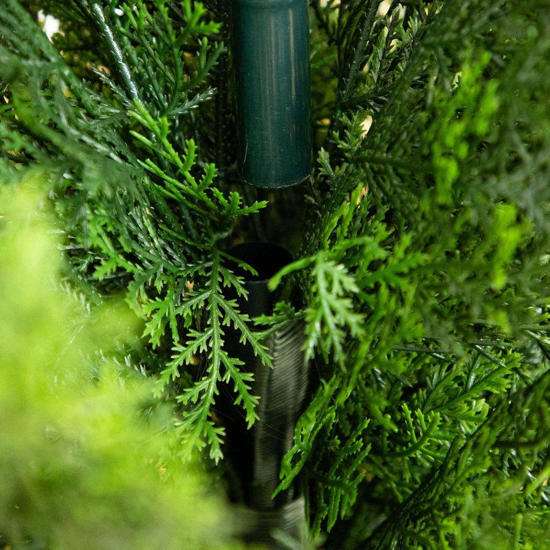 Mini Cedar Pine Silk Tree, 72" H x 26" W x 26" D