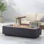 Belle 15" H x 56" W Concrete Propane Outdoor Gas Fire Pit Table-33427501