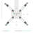 Universal Projector Mount Ceiling & Wall up to 22 lbs - Swivel and Tilt Extendable Projector Ceiling Mount Adjustable Height