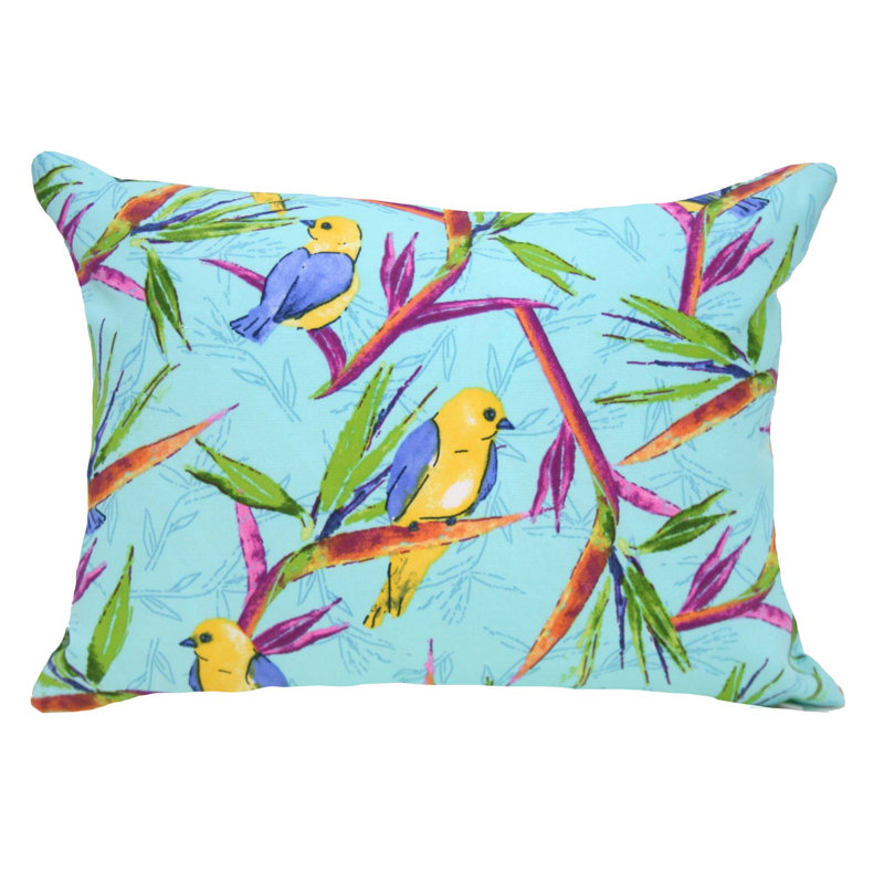Outdoor Throw Pillow, 12" H x 18" W