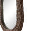 Kingston Oval Rattan Mirror