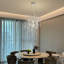 Lustre moderne en cristal 6 lumières-298148687