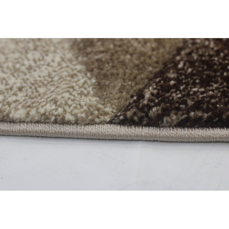 Jewaria Geometric Area Rug, Rectangle 80 x 150cm