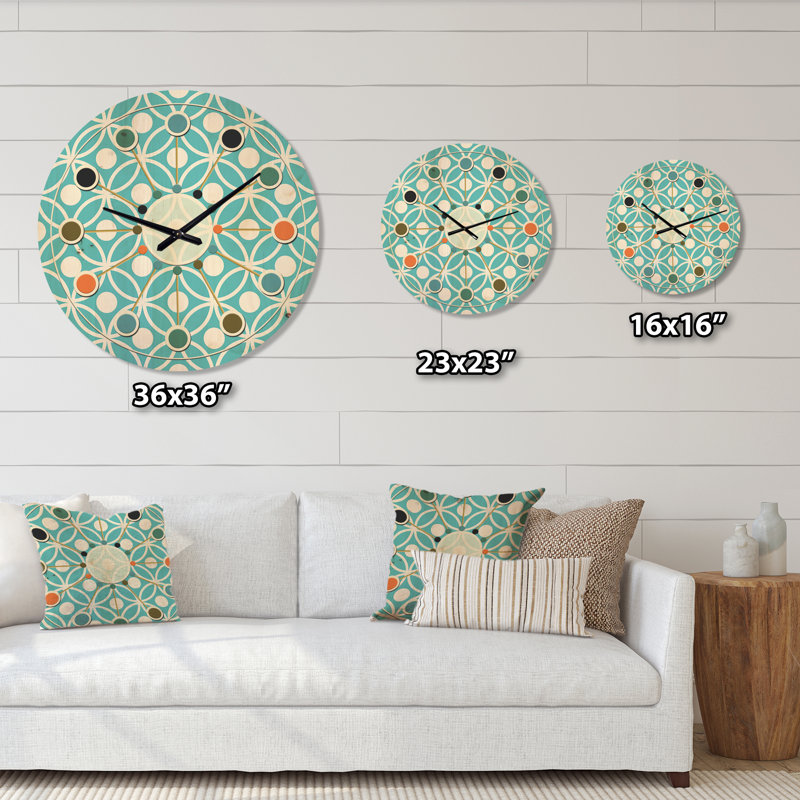 Solid Wood Wall Clock, Large