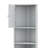 Corner Storage Cabinet, Tall Storage Cabinet With 2 Doors And 3 Shelves, Open Shelf For Bathroom, Kitchen & Living Room-114222142