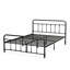 Grand lit plateforme