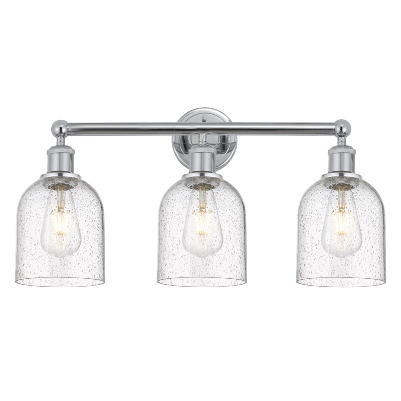 Allysson 3 - Light Dimmable Vanity Light, Polished Chrome, Seedy