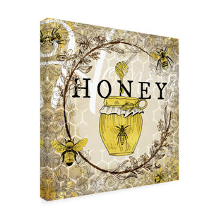 The Stupell Home Decor Collection Anatomy of Honey Bee Pun