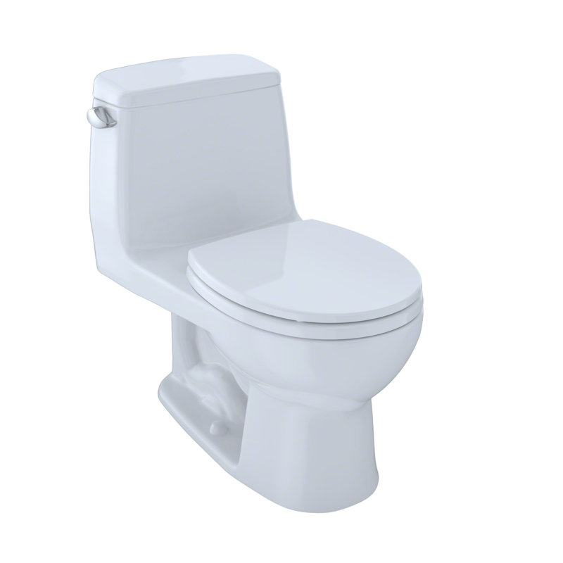 TOTO® UltraMax® One-Piece Round Bowl 1.6 GPF Toilet, Cotton White, Cotton