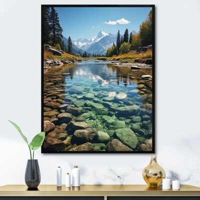 " USA Rocky Mountain Serenity Landscape "