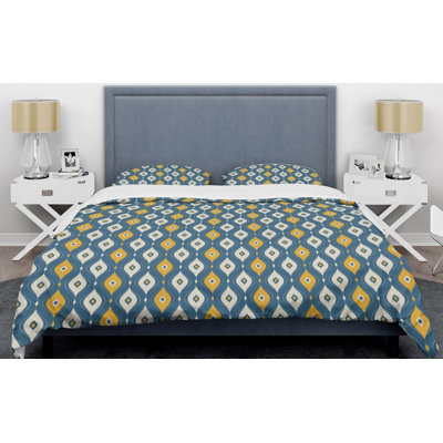 Polyester Striped Duvet Cover Set