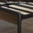 Queen Bed Frame with Headboard, Dark Walnut Finish, Strong Metal Supports, Sturdy, Noise-Free, No Box Spring Needed-677546488-696373655