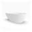 71 inch artificial stone solid surface freestanding bathroom bathtub