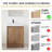 Ariadny 24'' Single Sink Freestanding Bathroom Vanity, Floor Standing Vanity With 2 Doors and White Resin Basin Sink Top